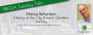 Marcus Richardson - Tuesday Talks Botanic Gardens, Mt. Coot-tha