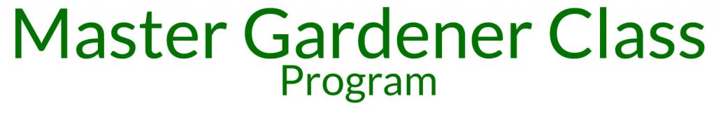 MasterGardener Class Programme Friends of the Brisbane Botanic Gardens and Sherwood Arboretum