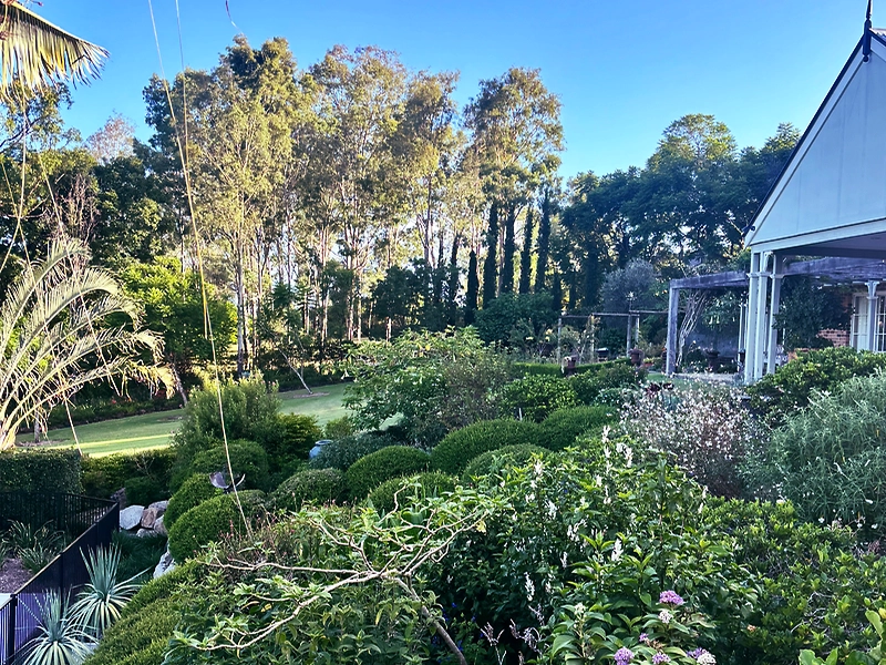 A garden is forever changing